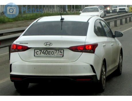 с740ео774, Hyundai Solaris
