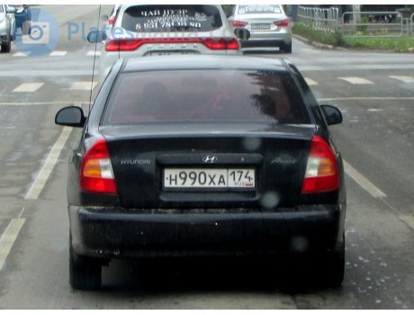 н990ха174, Hyundai Accent