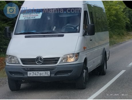 р747вс82, Mercedes-Benz Sprinter