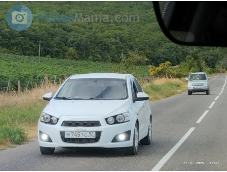 м745тс82, Chevrolet Aveo