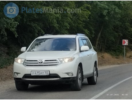 р415мт82, Toyota Highlander