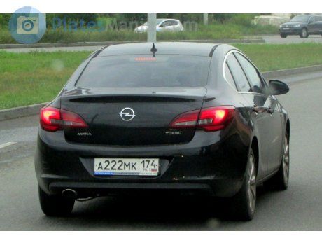 а222мк174, Opel Astra