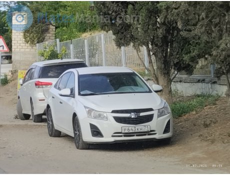 р643кн71, Chevrolet Cruze