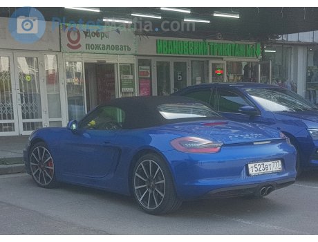т523вт777, Porsche Boxster