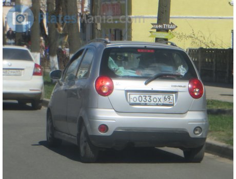 о033ох69, Chevrolet Spark