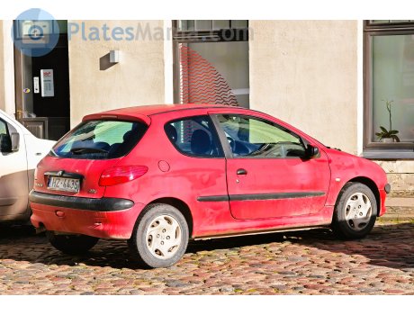 HZ-4436, Peugeot 206