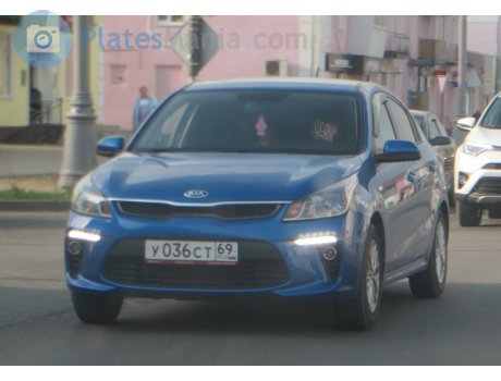 у036ст69, Kia Rio