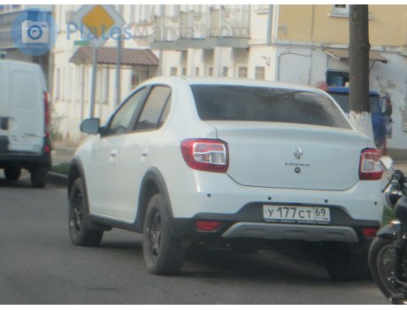 у177ст69, Renault Logan