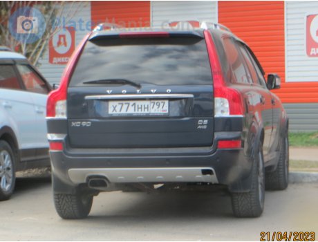 х771нн797, Volvo XC90