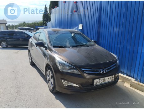 в338на89, Hyundai Solaris