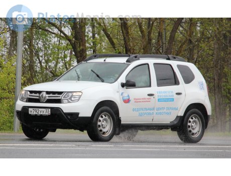 н792уу33, Renault Duster