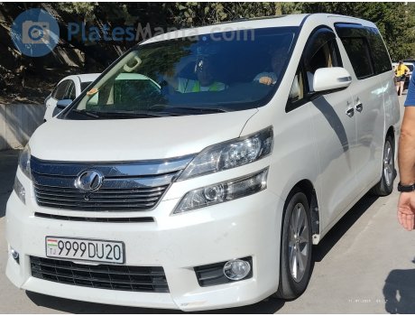 9999DU20, Toyota Alphard