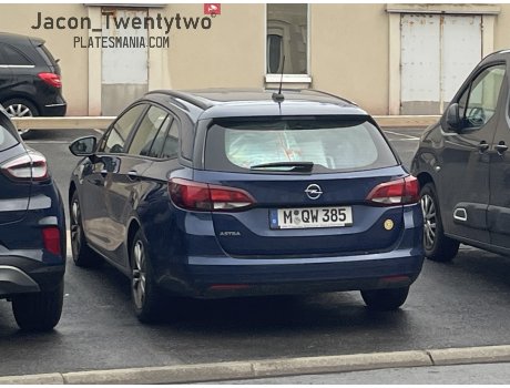 M QW 385, Opel Astra