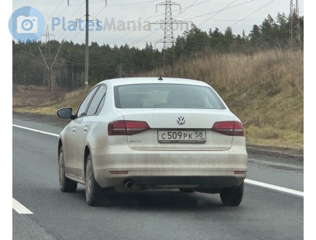 с509рк58, Volkswagen Jetta