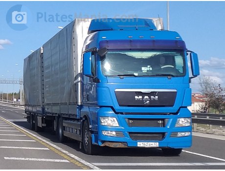 н162вм32, MAN TGX