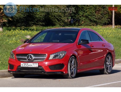 е355нн777, Mercedes-Benz CLA-Klasse