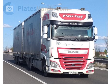 60 743 PBA, DAF XF