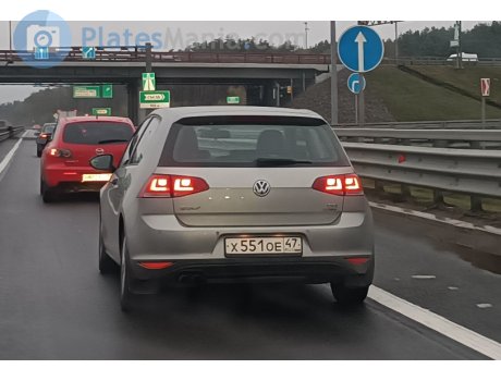 х551ое47, Volkswagen Golf