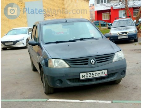 м026ом67, Renault Logan