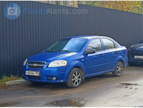 у565ва190, Chevrolet Aveo