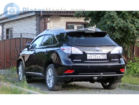 в613ха122, Lexus RX