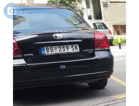 BG 209-ŠK, Toyota Avensis