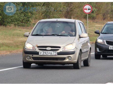 р392рв71, Hyundai Getz