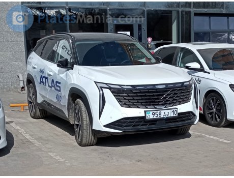 958 AJ 10, Geely Atlas