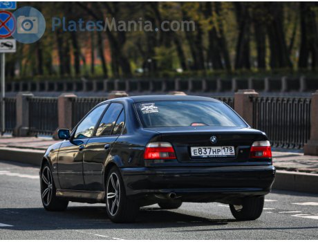 е837нр178, BMW 5 Series
