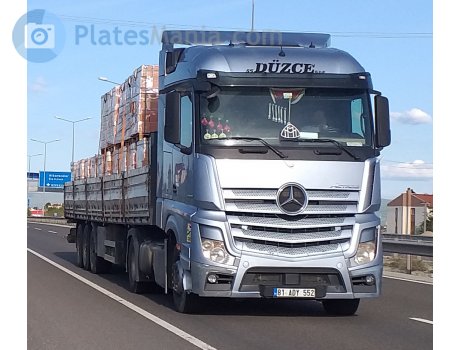 81 ADY 552, Mercedes-Benz Actros