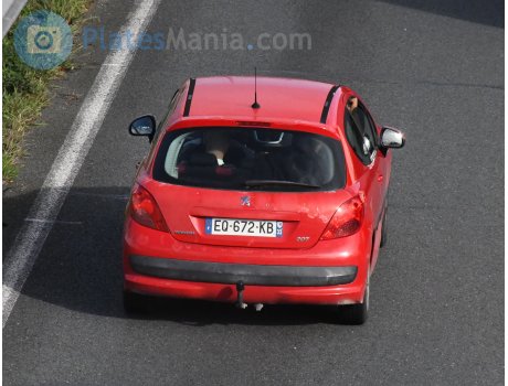 EQ-672-KB, Peugeot 207