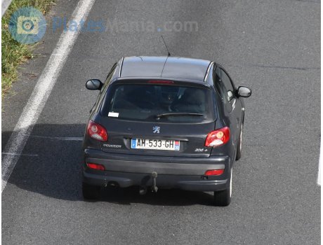 AM-533-GH, Peugeot 206