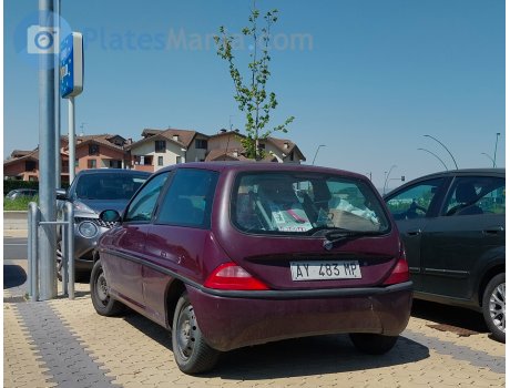 AY 483 MP, Lancia Ypsilon