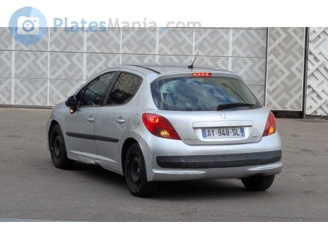 AY-848-SL, Peugeot 207