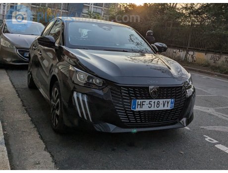 HF-518-VY, Peugeot 208