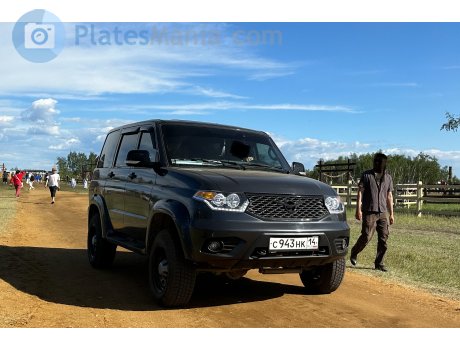 с923нк14, UAZ 3163 Patriot