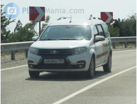 а849мк193, Lada (VAZ) Largus