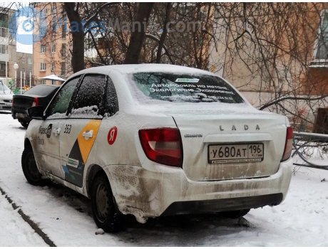 у680ат196, Lada (VAZ) 2190 Granta