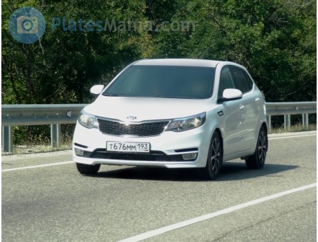 т676мм193, Kia Rio