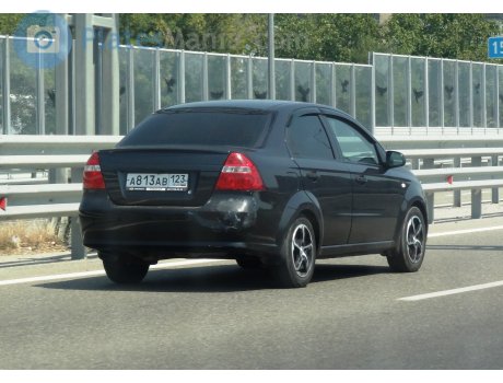 а813ав123, Chevrolet Aveo