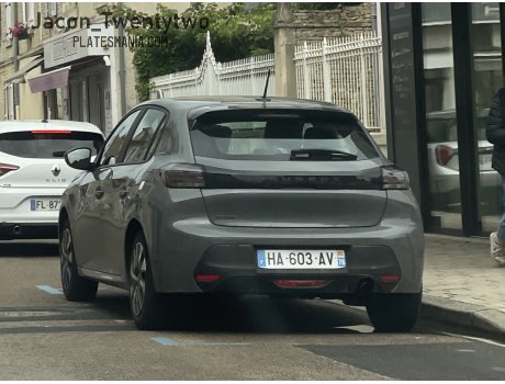 HA-603-AV, Peugeot 208