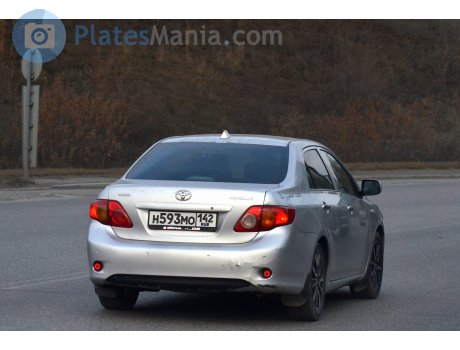 н593мо142, Toyota Corolla