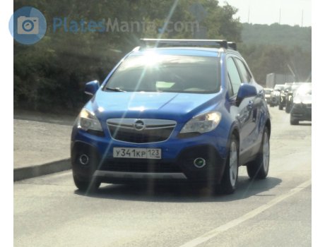у341кр123, Opel Mokka