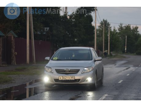 к362тс68, Toyota Corolla