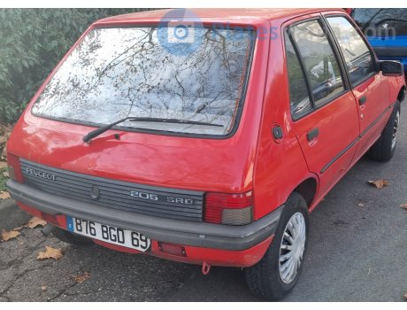 876 BGD 69, Peugeot 205
