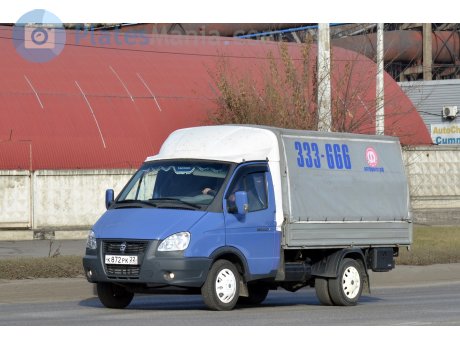 к872рк22, GAZ 3302 ГАЗель