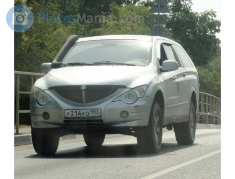 р314уо193, SsangYong (KGM) Actyon