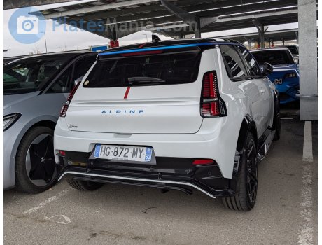 HG-872-MY, Alpine A290