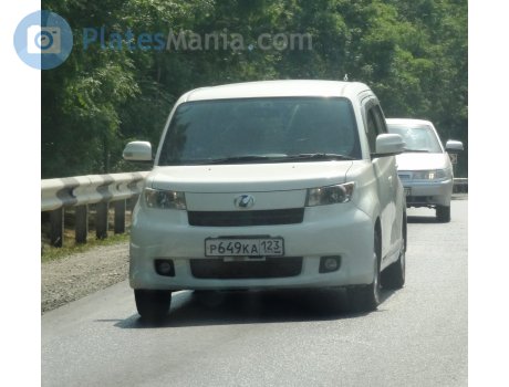 р649ка123, Toyota bB