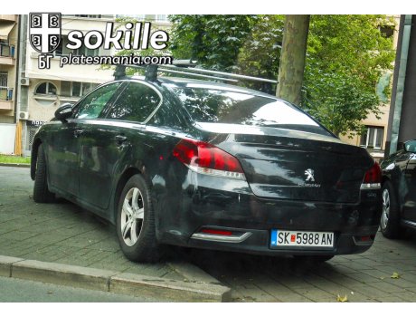 SK 5988 AN, Peugeot 508